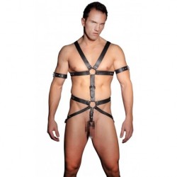 Men's Leather Harness 3R S/M