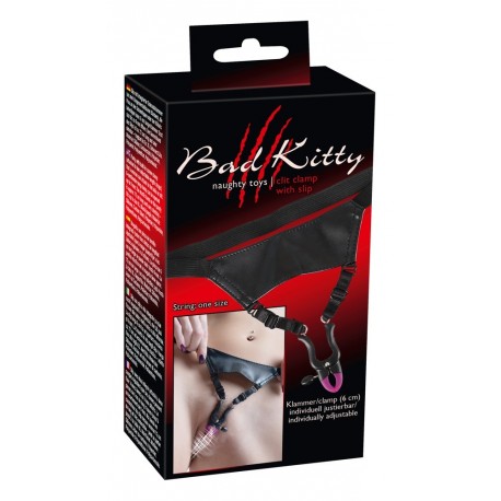 BK silicone clit clamps+string