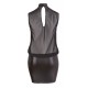 Dress transparent black XL