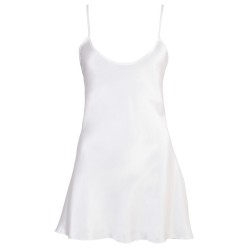 Satin Chemise white L