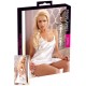Satin Chemise white L