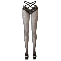 Net Tights with Lace S