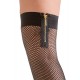 Hold-up Stockings Zip S/M