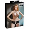 Vinyl Hot Pants black M