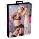 Lace Suspender Set M