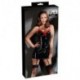 Vinyl Dress + Suspenders M
