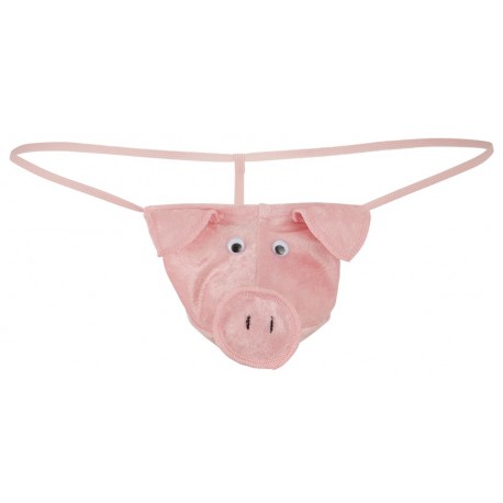 Men's string Pink Pig S-L