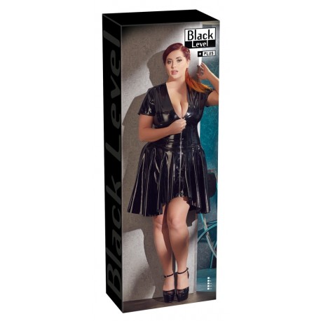 Vinyl Dress Zip 2XL