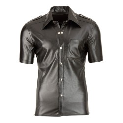 Imitat. Leather MenÃÂ´s Shirt S