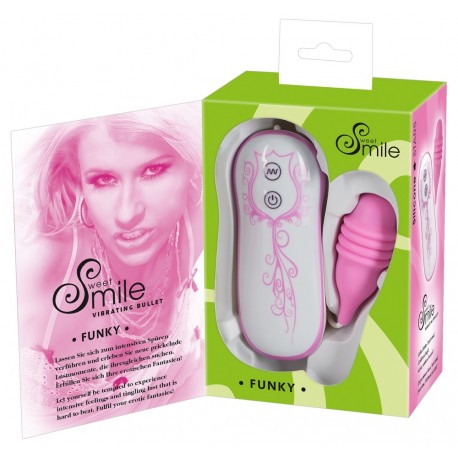 Smile Funky Pink vibro egg