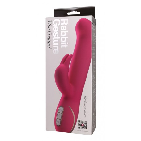 Rabbit Gesture Pink