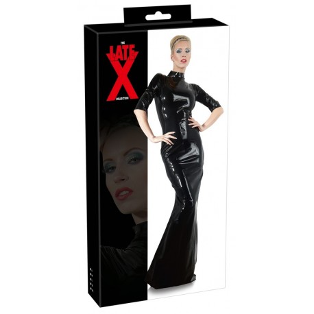 Latex Dress black 2XL