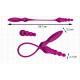 Vibrator "Ladyfinger" blau