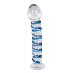 Arts Clair Bleu Glass Dildo