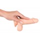 Small Dildo with Testicles and Suction Cup