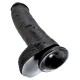 King Cock 10 inch Balls Tan