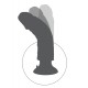 King Cock 9 Inch Vibrating