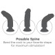 King Cock 9 Inch Vibrating