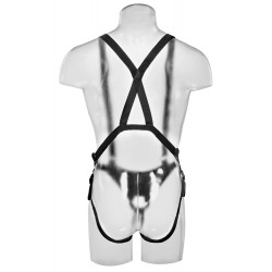 King Cock 12 Inch Hollow Strap
