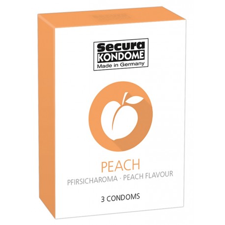 Secura Peach pack of 3