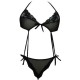 QUEEN LINGERIE SEXY TEDDY BLACK ONE SIZE