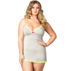 LEG AVENUE PLUS SIZE JERSEY NIGHTIE PLUS SIZE
