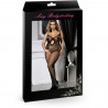 QUEEN BODYSTOCKING ONE SIZE XL BLACK