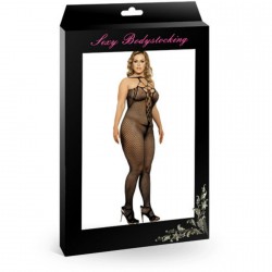 QUEEN BODYSTOCKING ONE SIZE XL BLACK