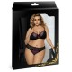 QUEEN 2PCS SET BLACK / PURPLE 5XL