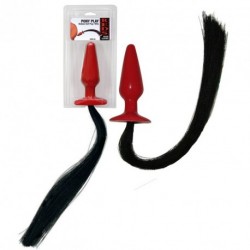 Pony Play Whip Butt Plug