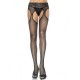 LYCRA SHEER GARTER PANTYHOSE PLUS SIZE