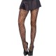 LEG AVENUE MORRACCAN DIAMONDNET PANTYHOUSE BLACK