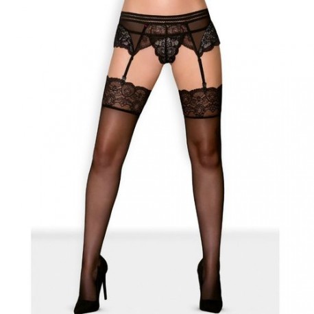OBSESSIVE - 853-STO-1 STOCKINGS S/M
