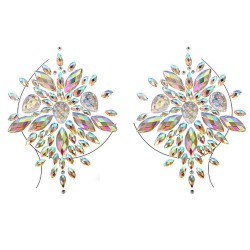 LEG AVENUE 003 CRESSIDA ADHESIVE NIPPLE JEWELS STICKER