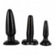 Set Liquorice Dip Butt Plugs