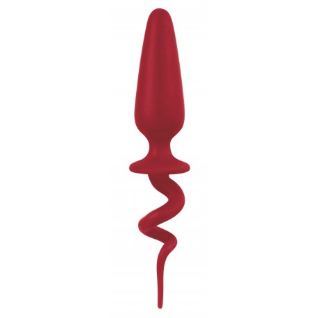 Shove Up Tail Plug Red