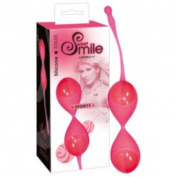 Smile Balls neon pink