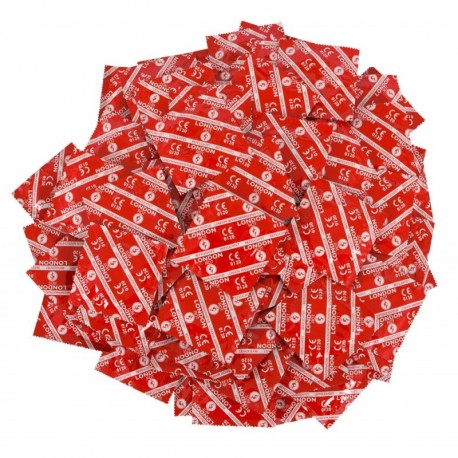 London red condoms 100 pcs.