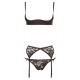 Half-cup Bra Set 75B/S