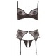 Bra Set Rhinestones 75B/S