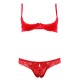 Half-cup Bra Set 75B/S
