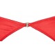Shelf Bra Set red 75B/S