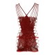 Net Dress red S-L