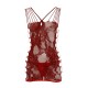Net Dress red S-L