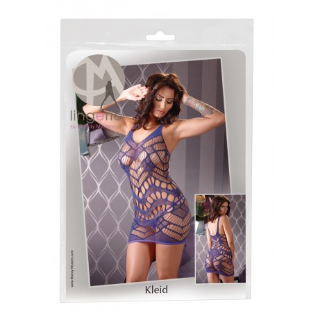 Net Dress purple  S-L