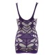 Net Dress purple  S-L