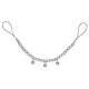 Nipple Chain Hearts silver