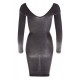Mini glossy dress S/M