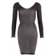 Mini glossy dress S/M