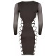 Dress with lacing XS